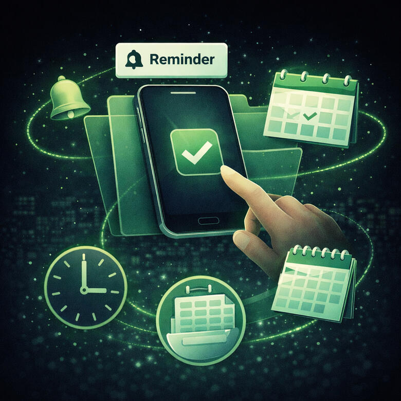 Set your check-in schedule Set your check-in schedule